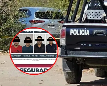 Hay 6 detenidos relacionados con jornada violenta y asesinato de mando policial en Baja California Sur