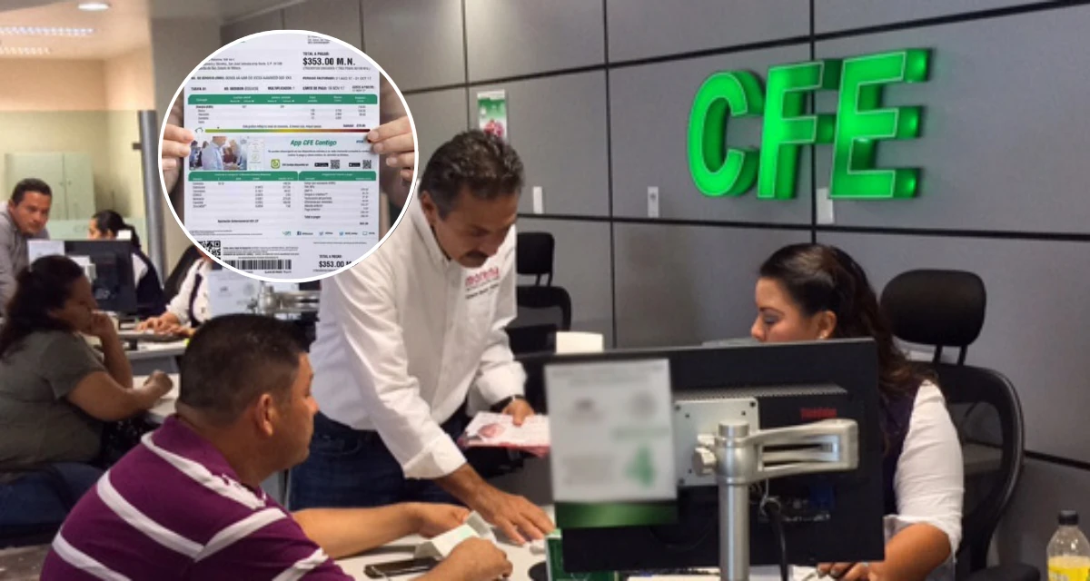 Acude a tu Centro de Atención a Clientes de la CFE y realiza el cambio de titular en tu recibo de luz. Foto: Cortesía.
