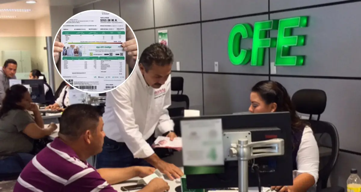 Acude a tu Centro de Atención a Clientes de la CFE y realiza el cambio de titular en tu recibo de luz. Foto: Cortesía.