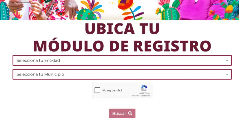 Ingresa a la página ubicatumodulo.bienestar.gob.mx. y ahí podrás encontrar en que módulo tendrás que llevar tus documentos. Foto: Cortesía. Ingresa a la página ubicatumodulo.bienestar.gob.mx. y ahí podrás encontrar en que módulo tendrás que llevar tus documentos. Foto: Cortesía.