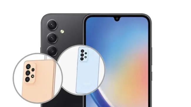 Samsung Galaxy A33, A34 y A53, funcionan sin problema para el uso diario. Foto: Cortesía