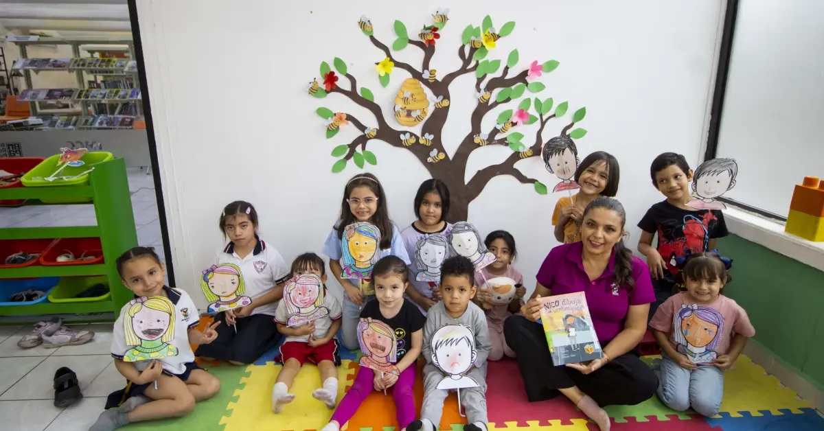 Lectura, emociones y colores: una tarde mágica en la Biblioteca “Rosa María Peraza” en Culiacán