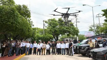 Fuerzas federales incorporan en Chiapas primera flotilla de drones artillados; reforzarán la frontera
