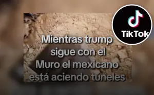 ¡Cuidado! Estos videos en TikTok de túneles entre México y EE.UU. son falsos, advierte la embajada