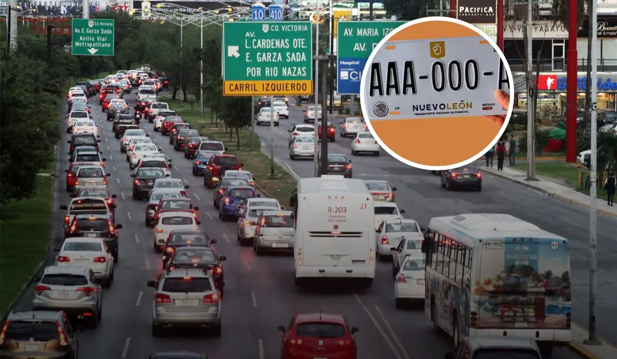 Multas por tener las placas vencidas Nuevo León