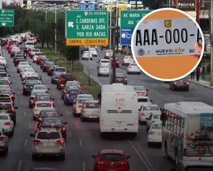 Más vale renovarlas: esto te puede costar traer placas vencidas en Nuevo León