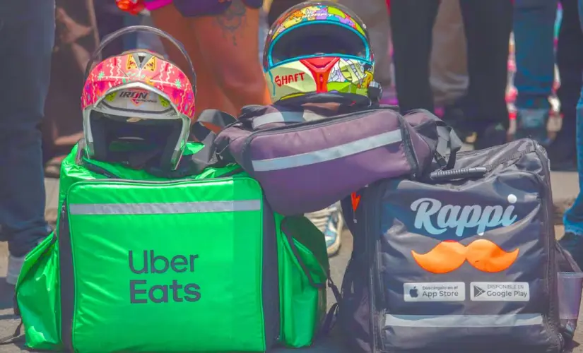 Subirá el precio de las plataformas como Uber o DiDi La reforma ofrece beneficios laborales. Foto: Cortesía