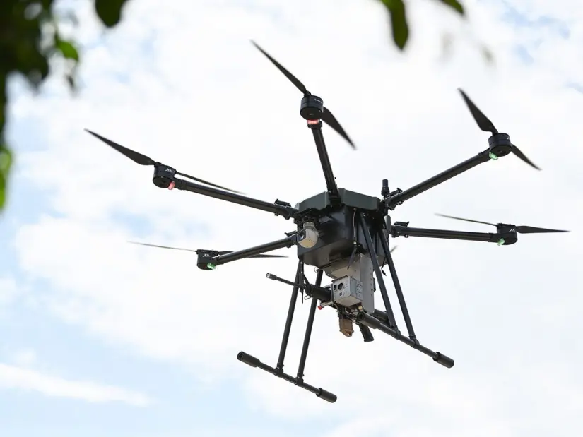 Fuerzas federales incorporan en Chiapas primera flotilla de drones artillados La compra de drones es parte de la nueva estrategia de seguridad. Foto: Gob. de Chiapas