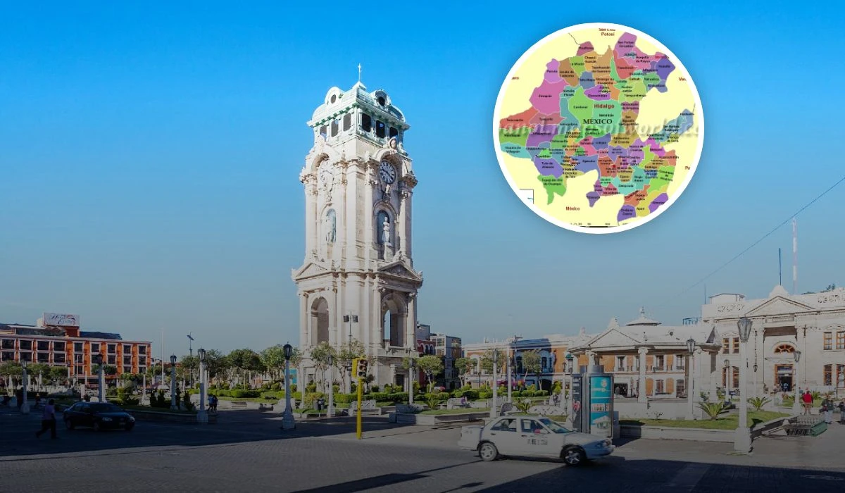 Regiones y municipios que forman parte del estado de Hidalgo