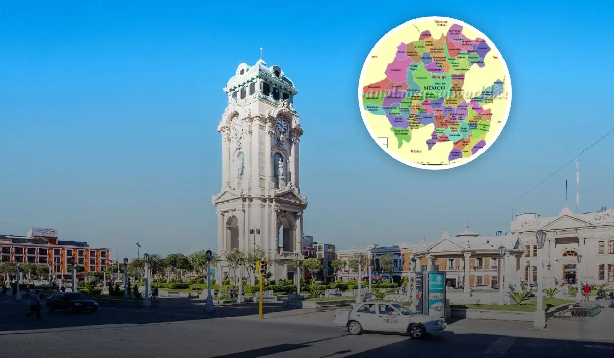 Regiones y municipios que forman parte del estado de Hidalgo