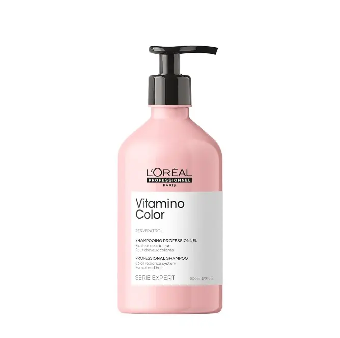 Shampoo Vitamino Color L'Oréal Professionel Paris. Foto: cortesía Shampoo Vitamino Color L'Oréal Professionel Paris. Foto: cortesía.