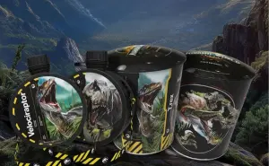 Ya hay precio de la palomera y cantimplora de Jurassic World Rebirth de Cinepolis