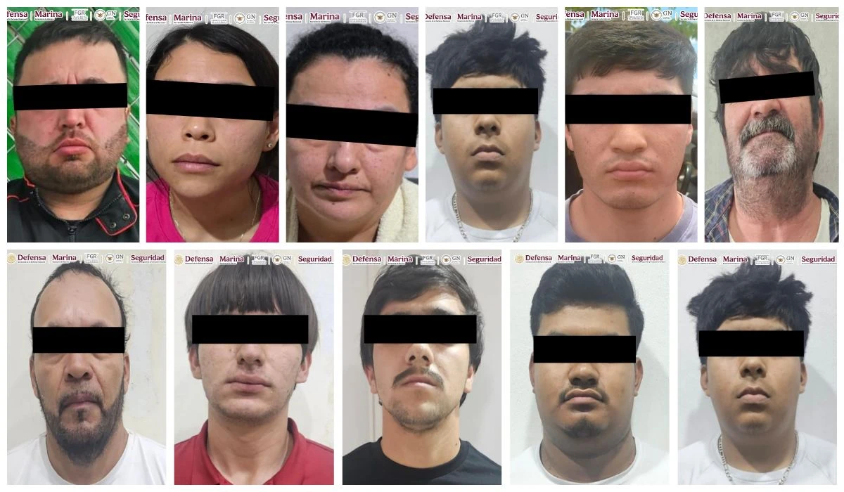Autoridades federales actúan en La Laguna Colorada, Culiacán y San Ignacio, hay 10 detenidos, armas, droga y más.