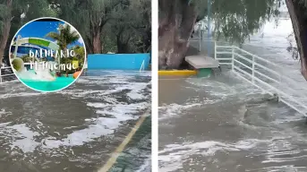 Balnearios de Hidalgo que  cerraron sus puertas por creciente del río Tula