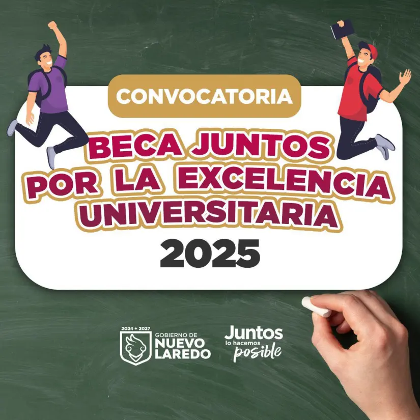 Beca Juntos por la Excelencia Universitaria, en Nuevo Laredo Beca Juntos por la Excelencia Universitaria, en Nuevo Laredo. Foto: Cortesía