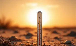 Calor extremo y lluvias en Baja California hoy martes