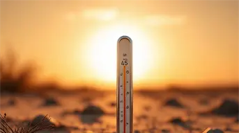 Calor extremo y lluvias en Baja California hoy martes