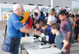 Ciencia y comunidad: Feria "Conciencia en tu Parque" impulsa la curiosidad infantil en Prados del Sol 2