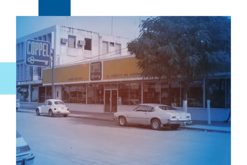 Grupo Coppel, entre las 500 empresas más grandes de México Una de las primeras tiendas departamentales de Coppel. Foto: Especial