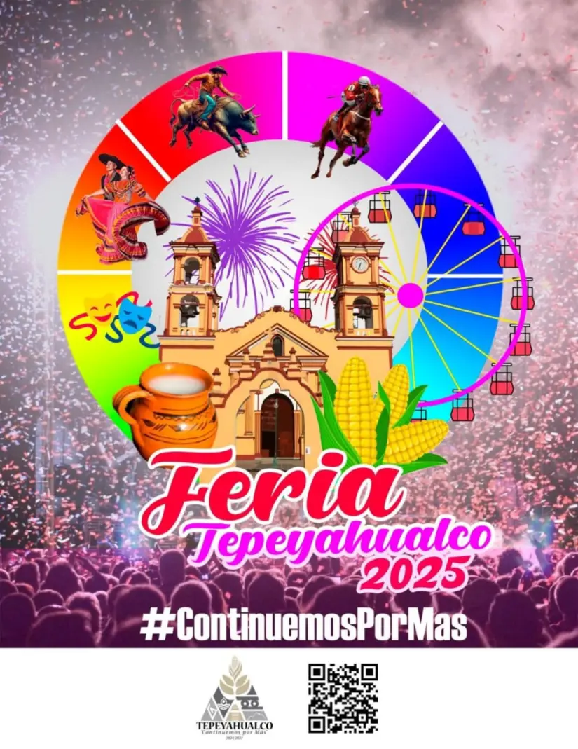 Feria de Tepeyahualco del 28 de junio al 6 de julio. Foto: Cortesía