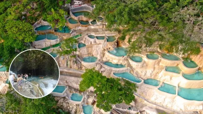 Conoce todas las actividades y precios de las Grutas de Tolantongo. Foto: cortesía