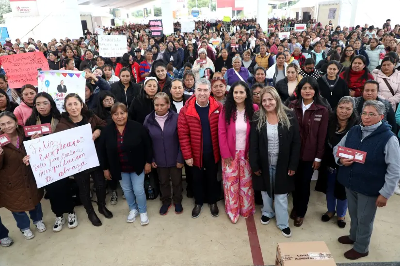 Mujeres con Bienestar del Edomex paga 2 mil 500 al bimestre Mujeres con Bienestar del Edomex paga 2 mil 500 al bimestre. Foto: Cortesía