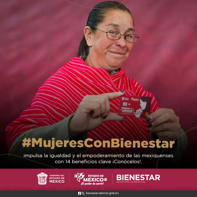 Mujeres con Bienestar entrega 2500 pesos cada bimestre en el Edomex. Mujeres con Bienestar entrega 2500 pesos cada bimestre en el Edomex. Foto: Cortesía
