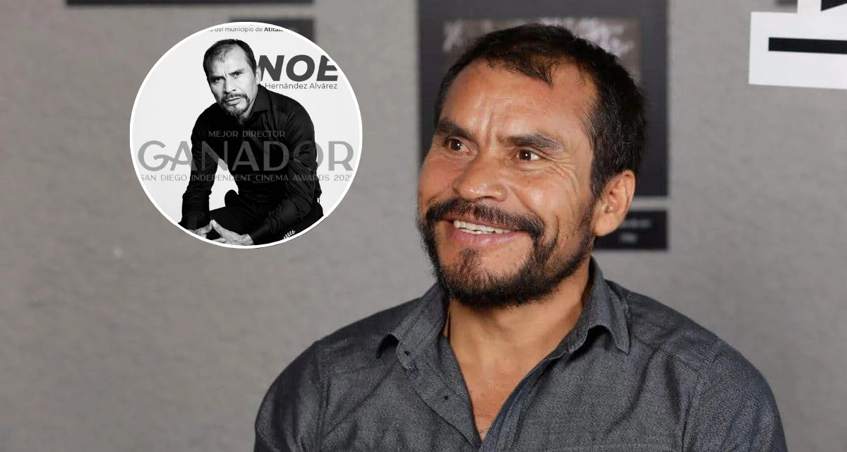 Noé Hernández, galardonado como el Mejor Director en los San Diego Independent Cinema Awards. Foto: Cortesía.