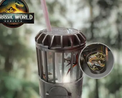 Palomera y vasos de Cinemex y Cinépolis de Jurassic World Rebirth; dónde convienen más