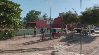 Parques Alegres transforma el parque de Barrancos II. Lo hace, un parque a la vez