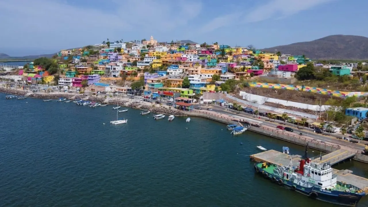 Puerto de Topolobampo.