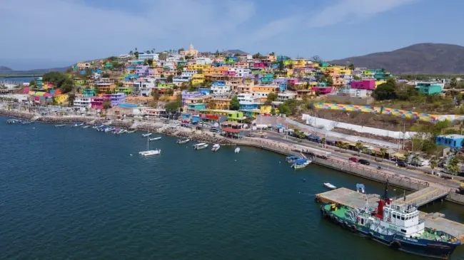 Puerto de Topolobampo.
