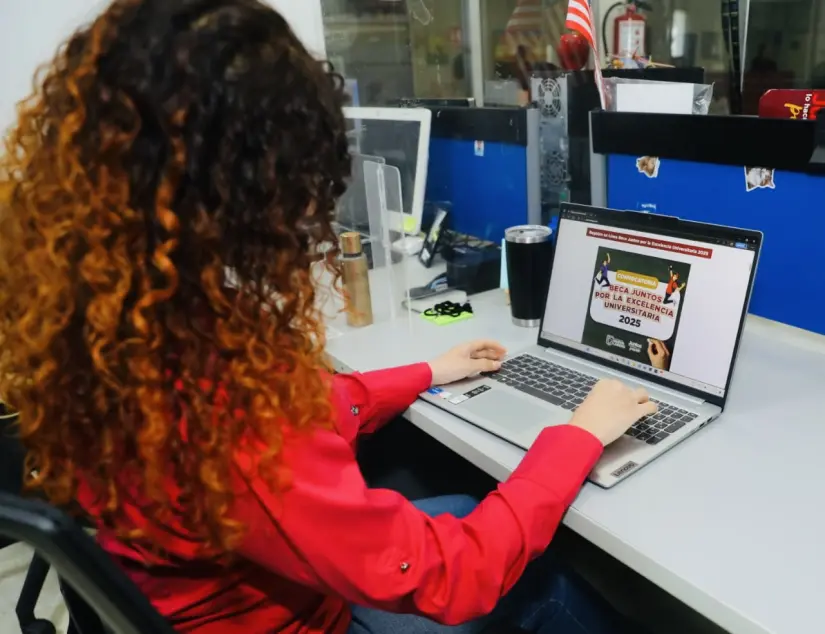 Ya puedes solicitar la Beca Juntos por la Excelencia Universitaria 2025, en Nuevo Laredo Ya puedes solicitar la Beca Juntos por la Excelencia Universitaria 2025. Foto: Cortesía
