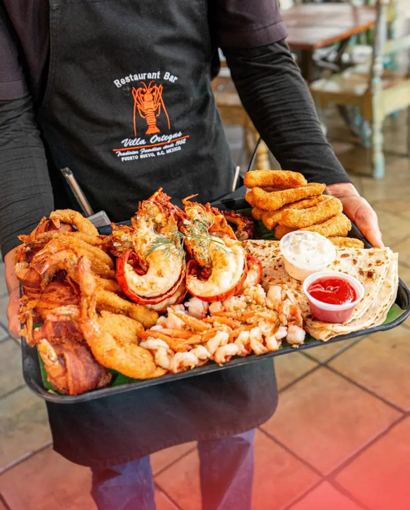 imagen recuadro Charolas de mariscos en Villa Ortega's Foto: Facebook Oficial