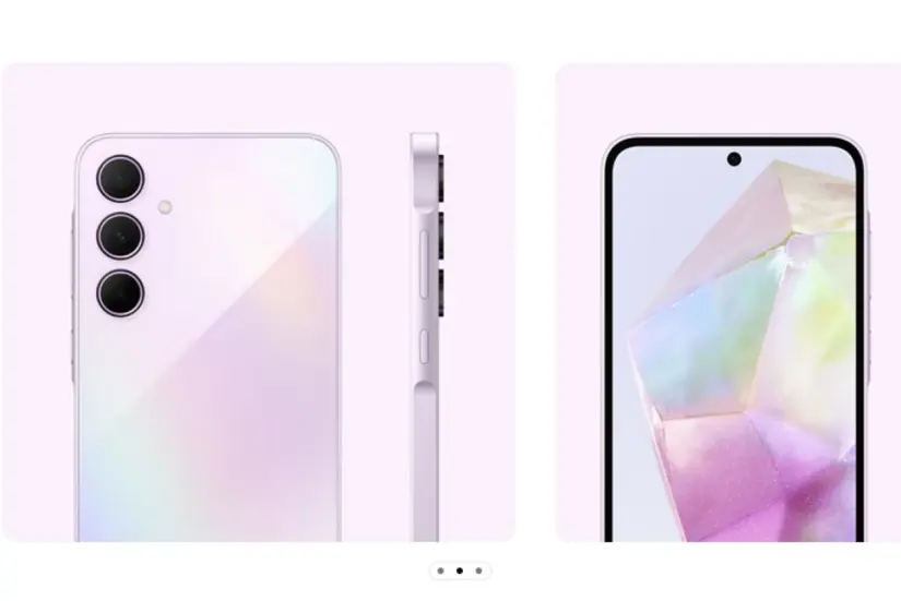 Cuánto cuesta el Samsung Galaxy A35 en Amazon. Foto: Cortesía