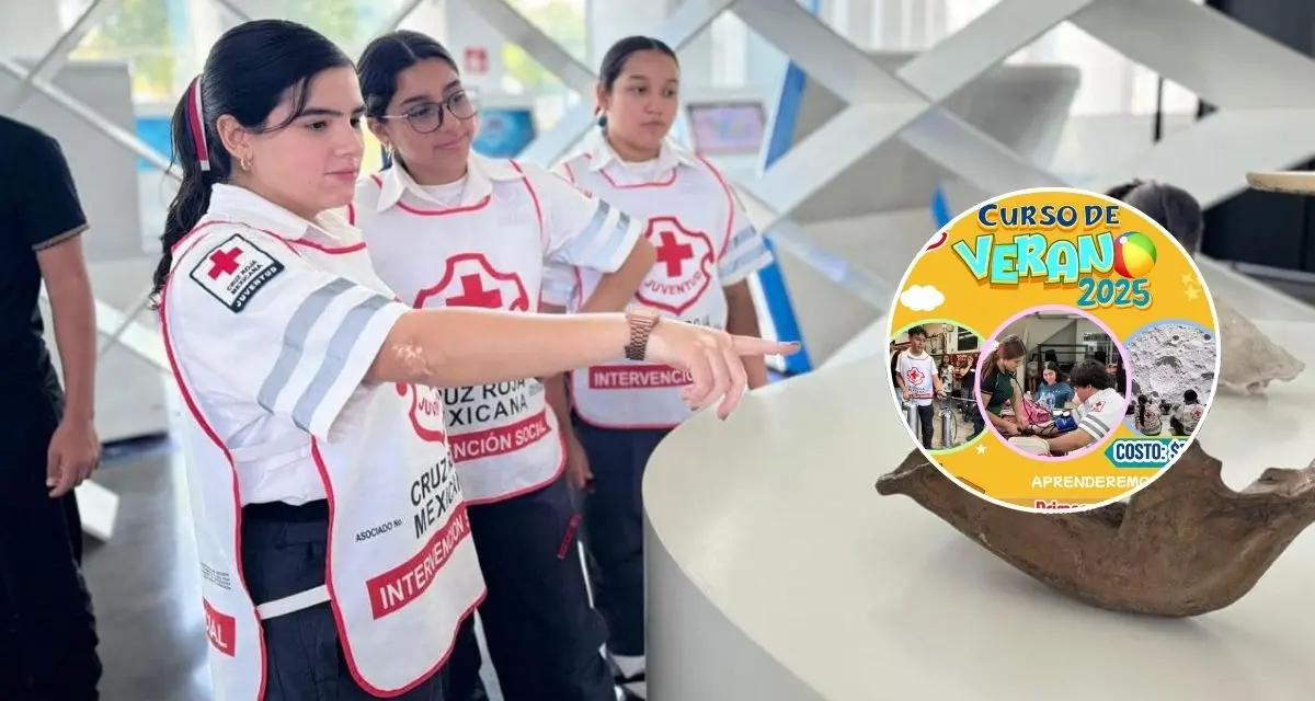 Conoce los precios del curso de verano 2025 de la Cruz Roja Mexicana. Foto: cortesía
