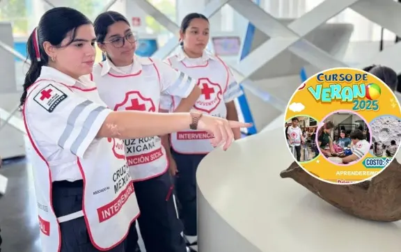 ¡Un verano inolvidable! Cruz Roja Mexicana en Culiacán abre su curso de verano 2025