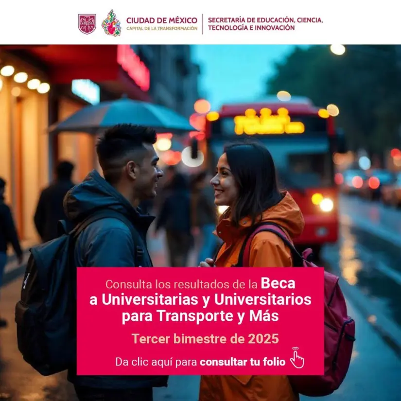 Dónde ver los resultados de la Beca de Transporte de Universitarios Dónde ver los resultados de la Beca de Transporte de Universitarios. Foto: Cortesía