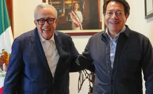 Gobernador Rocha y Mario Delgado revisan proyectos de infraestructura educativa en Sinaloa