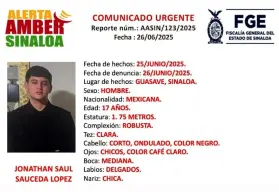 Alerta Amber en Sinaloa: Buscan a Jonathan Sauceda, joven de 17 años desaparecido en Guasave