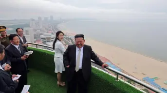 Kim Jong-un inaugura un gran complejo turístico en Corea del Norte