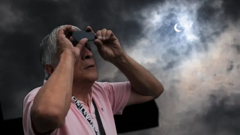Sigue estas recomendaciones para disfrutar de estos eventos astronomicos sin dañar tu vsta. Foto: Cortesía. Sigue estas recomendaciones para disfrutar de estos eventos astronomicos sin dañar tu vsta. Foto: Cortesía.