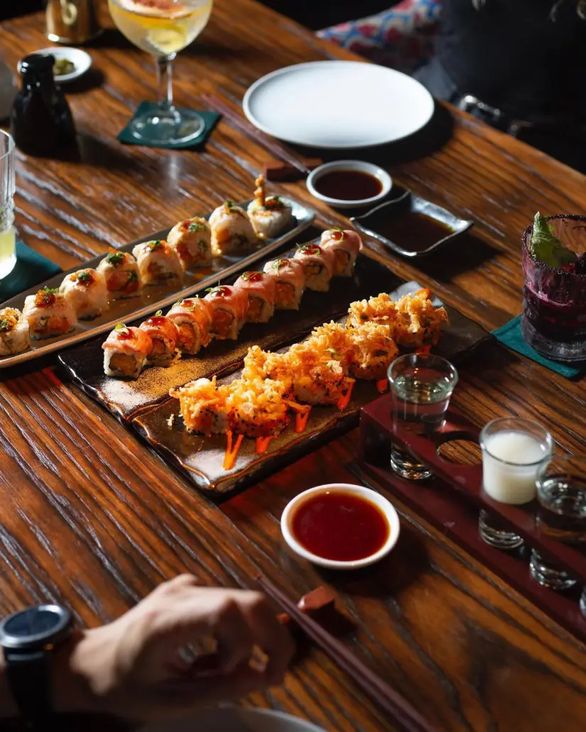 Disfruta de los mejores sushis en Ryoshi. Foto: Ryoshi Masaryk. Disfruta de los mejores sushis en Ryoshi. Foto: Ryoshi Masaryk.