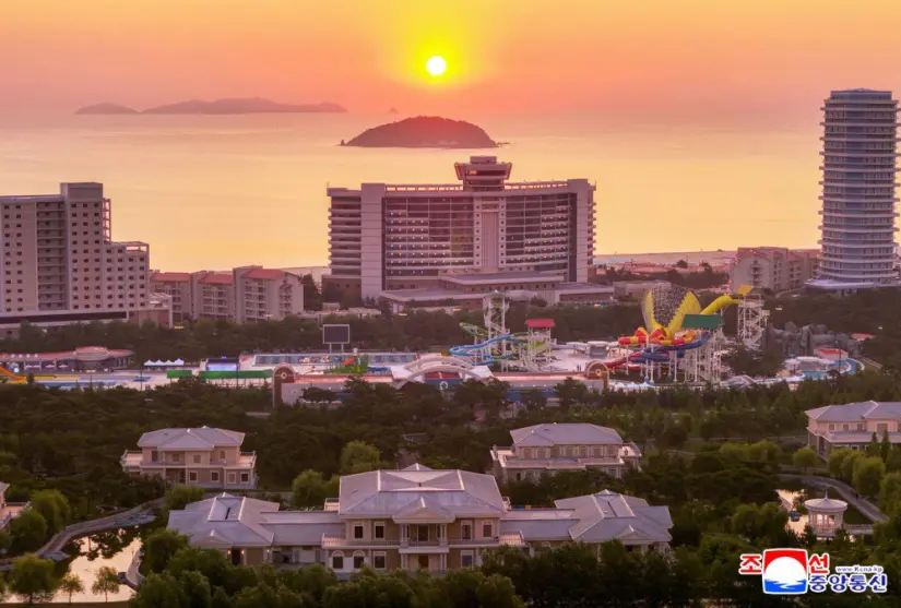 Hasta el momento no se sabe cuando comenzarán a recibir turistas extranjeros. Foto: KCNA. Hasta el momento no se sabe cuando comenzarán a recibir turistas extranjeros. Foto: KCNA.