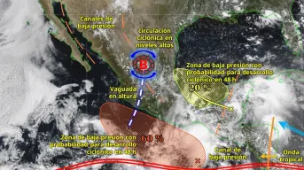 El ciclón Flossie amenaza con formarse este fin de semana: ¿qué estados afectará?