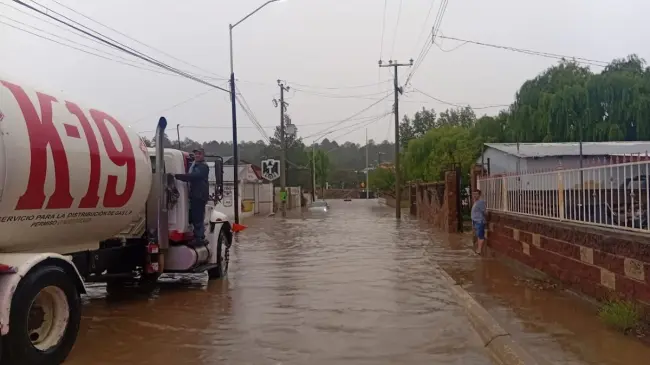 Fin de semana de lluvias en Chihuahua. Foto: Cortesía