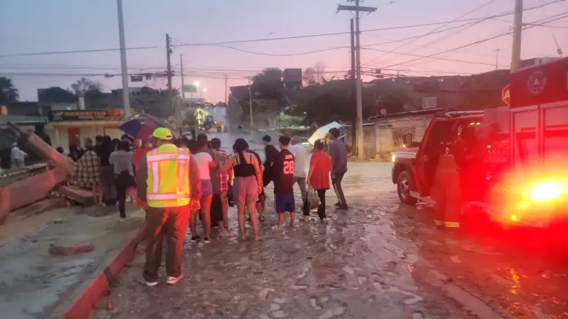 Lluvias registradas en las últimas horas en Chihuahua. Foto: Cortesía Lluvias registradas en las últimas horas en Chihuahua. Foto: Cortesía