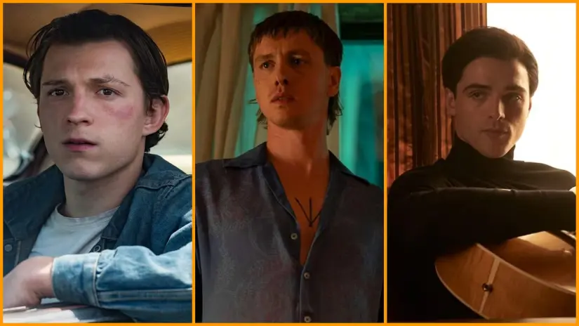¿Quién será el siguiente James Bond? Tom Holland, Harris Dickinson y Jacob Elordi. Foto: Especial