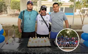 Un día de fiesta y gratitud: Padres reconocen la pasión y compromiso de Juan, Humberto y Ángel en el fútbol 
