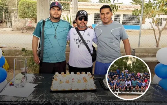 Un día de fiesta y gratitud: Padres reconocen la pasión y compromiso de Juan, Humberto y Ángel en el fútbol 